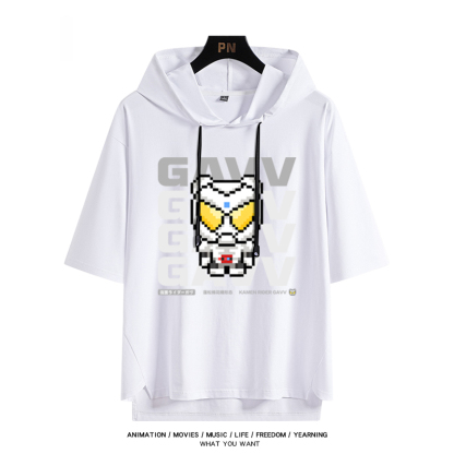 假面動漫騎士 連帽短袖T恤-ZUIHANG SHOP