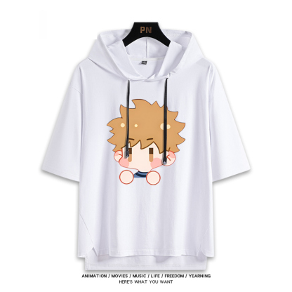 藍色監獄 連帽短袖T恤-ZUIHANG SHOP