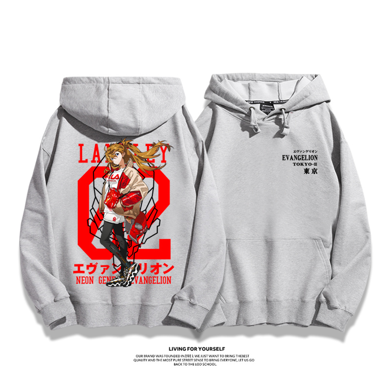 新世紀福音戰士新款 親子情侶男女款連帽衛衣-ZUIHANG SHOP