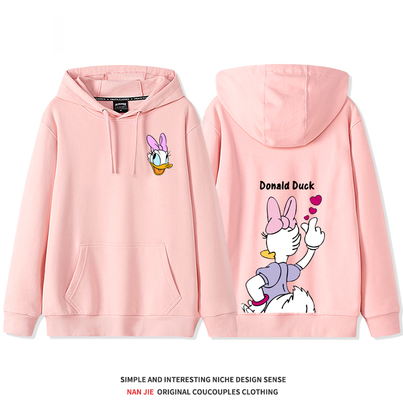 迪士尼 2025秋冬新款 親子情侶裝連帽衛衣