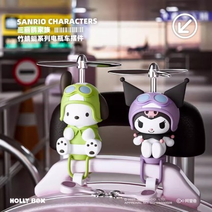 三麗鷗竹蜻蜓系列電瓶車立體擺件-ZUIHANG SHOP