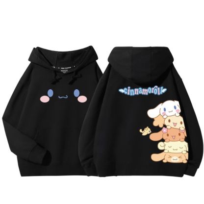 大耳狗新款 親子情侶男女款連帽衛衣