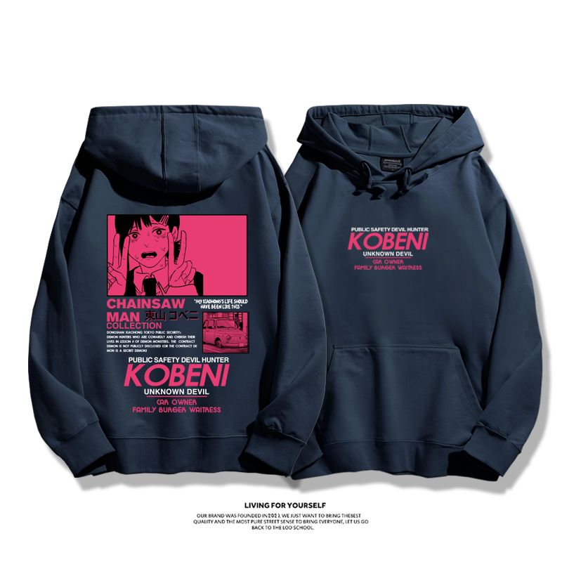 鏈鋸人 2025秋冬新款 親子情侶男女連帽衛衣-ZUIHANG SHOP