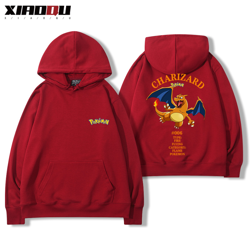 寶可夢新款 親子情侶男女款連帽衛衣-ZUIHANG SHOP