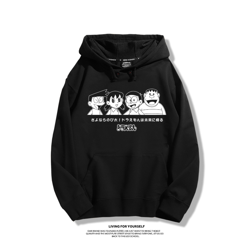 叮噹貓新款 親子情侶男女款連帽衛衣-ZUIHANG SHOP