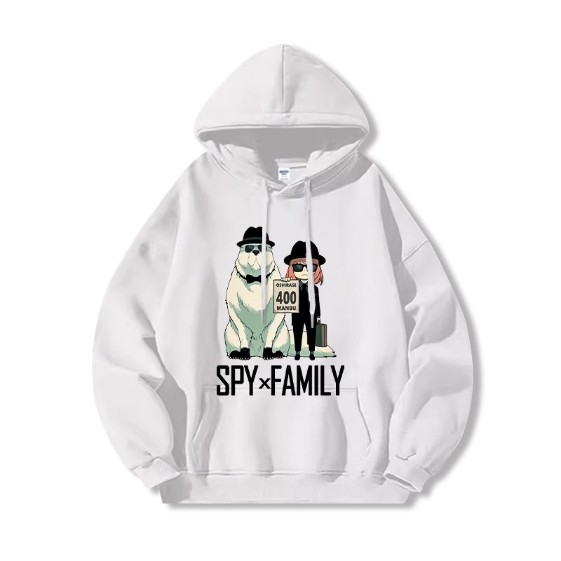 間諜家家酒新款 親子情侶男女款連帽衛衣-ZUIHANG SHOP