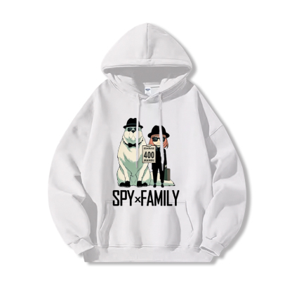 間諜家家酒新款 親子情侶男女款連帽衛衣-ZUIHANG SHOP