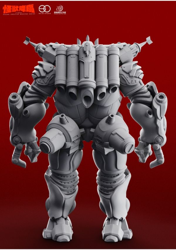 【預購】乘風工作室 怪獸降臨50再造怪獸系列《帝皇機器橋》GK白膜