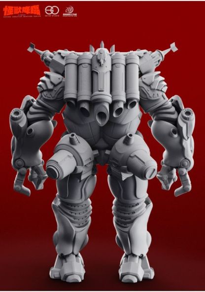 【預購】乘風工作室 怪獸降臨50再造怪獸系列《帝皇機器橋》GK白膜