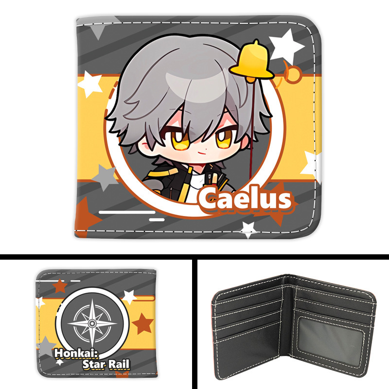 星穹鐵道Q版動漫周邊pu皮革短錢包-ZUIHANG SHOP