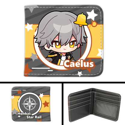 星穹鐵道Q版動漫周邊pu皮革短錢包-ZUIHANG SHOP