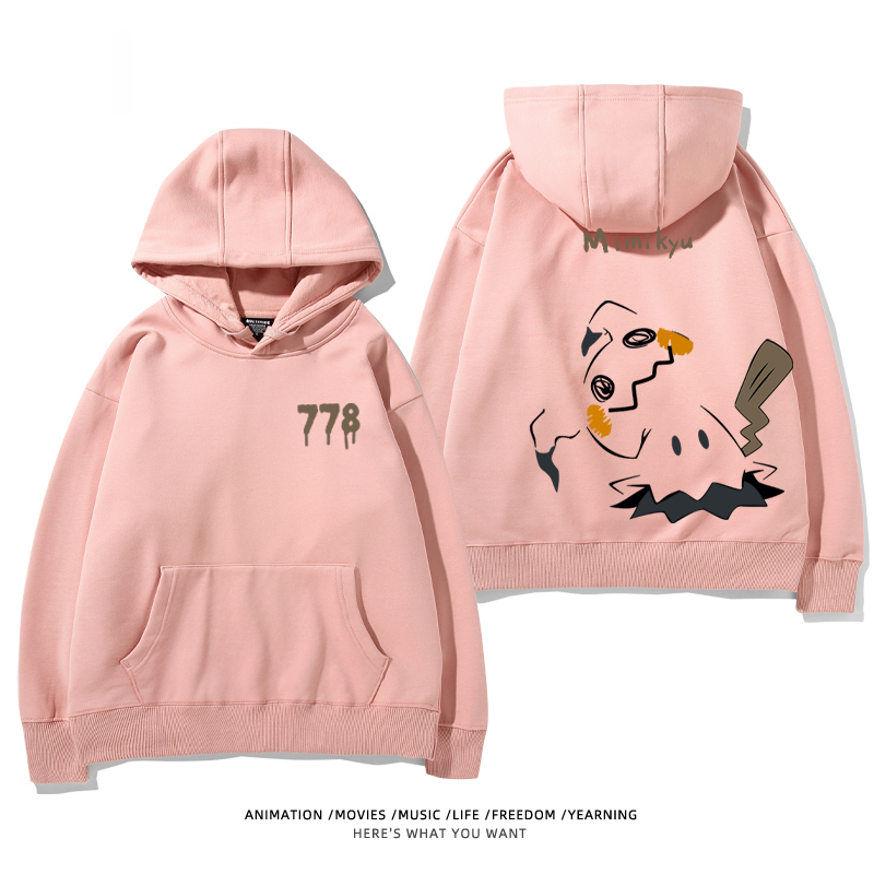 寶可夢新款 親子情侶男女款連帽衛衣-ZUIHANG SHOP