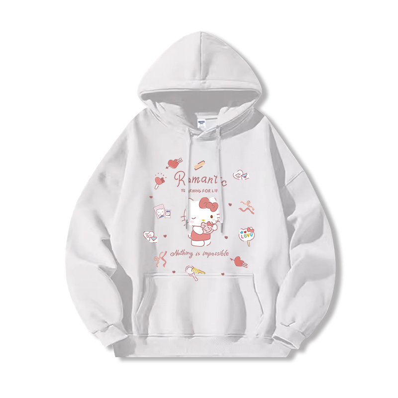 三麗鷗新款 親子情侶男女款連帽衛衣-ZUIHANG SHOP