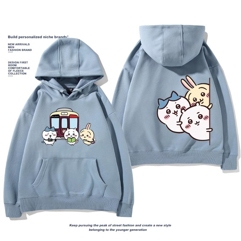 Chiikawa新款 親子情侶男女款連帽衛衣-ZUIHANG SHOP