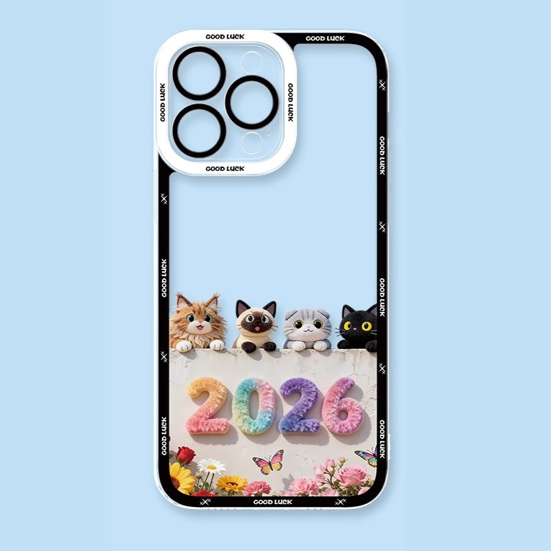 2026马年天使眼透明防摔軟殼