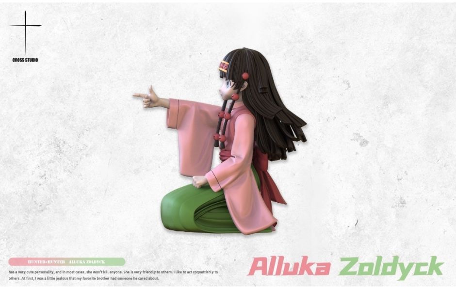 【預購】Cross十字工作室 HUNTER×HUNTER 蹲姿亞路嘉