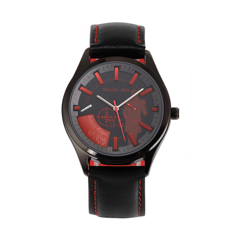 名偵探柯南系列 正版授權柯南灰原哀四針石英錶-ZUIHANG SHOP