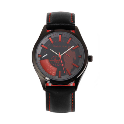 名偵探柯南系列 正版授權柯南灰原哀四針石英錶-ZUIHANG SHOP