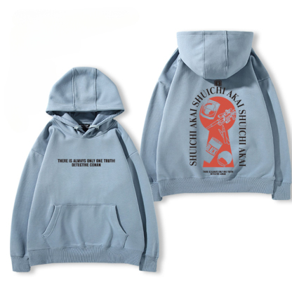 名偵探柯南新款 親子情侶男女款連帽衛衣-ZUIHANG SHOP