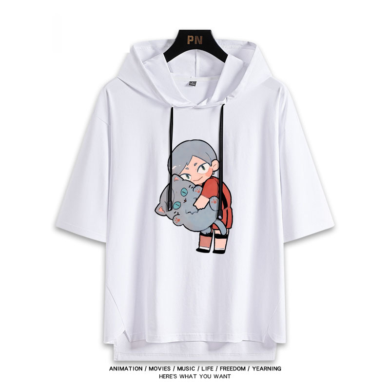 排球少年 連帽短袖T恤