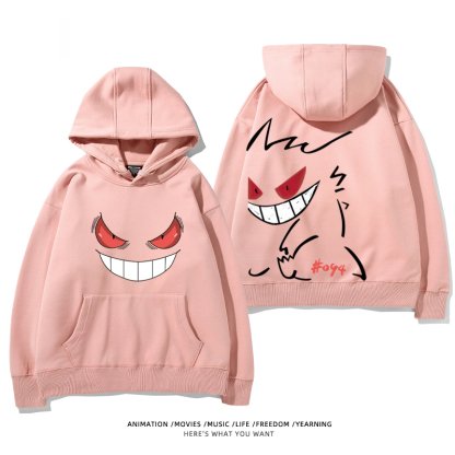 寶可夢新款 親子情侶男女款連帽衛衣-ZUIHANG SHOP