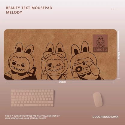 labubu拉布布 主題桌墊 布質滑鼠墊-ZUIHANG SHOP