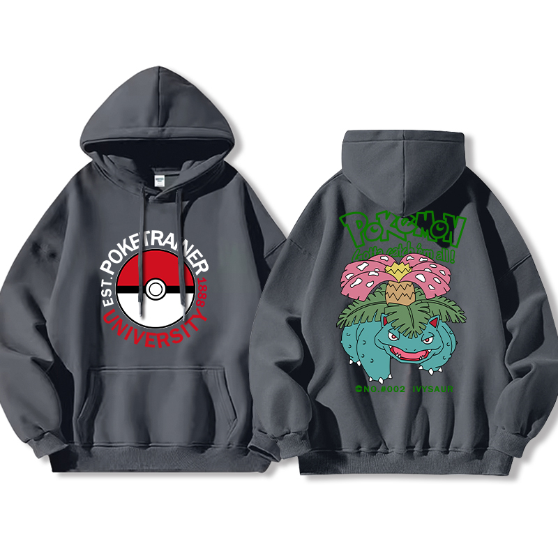寶可夢新款 親子情侶男女款連帽衛衣-ZUIHANG SHOP