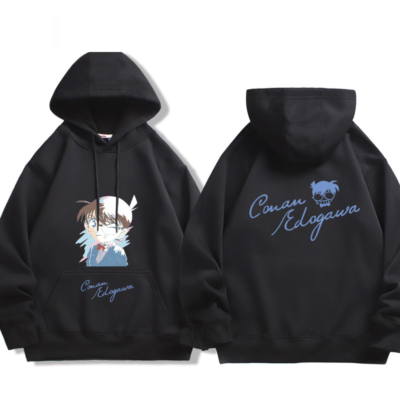 名偵探柯南新款 親子情侶男女款連帽衛衣-ZUIHANG SHOP