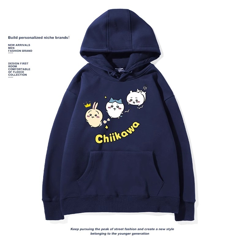 Chiikawa新款 親子情侶男女款連帽衛衣-ZUIHANG SHOP