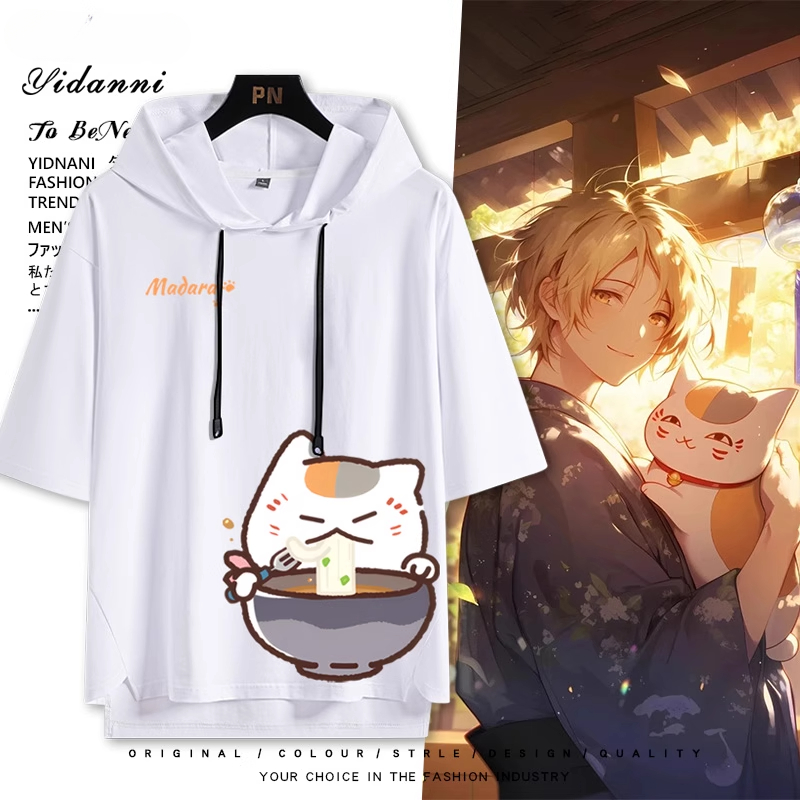 夏目友人帳 連帽短袖T恤-ZUIHANG SHOP