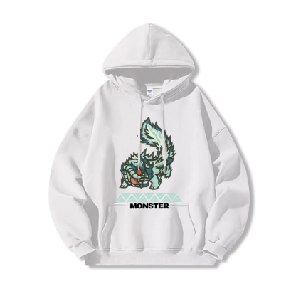 Monster Hunter Rise魔物獵人新款 親子情侶男女款連帽衛衣-ZUIHANG SHOP