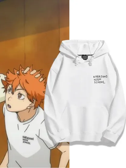 排球少年新款 親子情侶男女款連帽衛衣-ZUIHANG SHOP