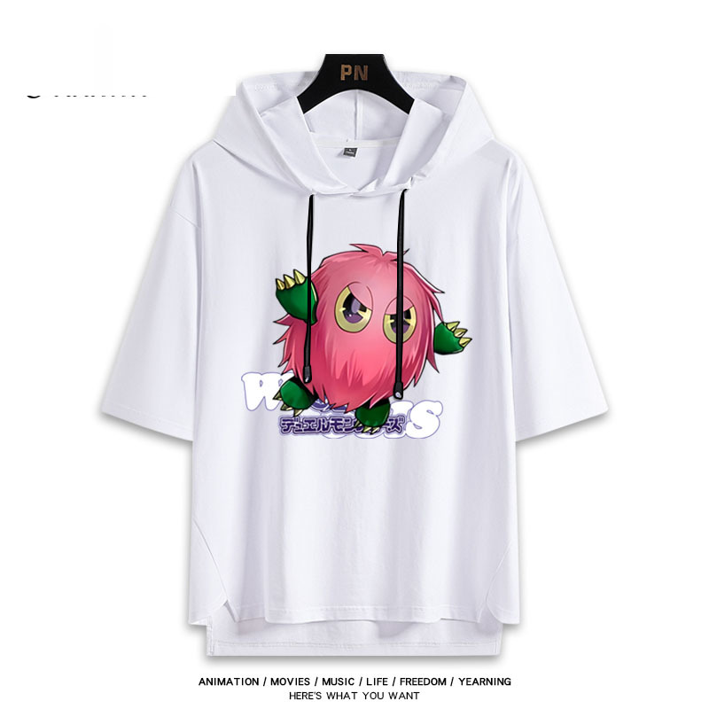 遊戲王 武藤遊戲 連帽短袖T恤-ZUIHANG SHOP