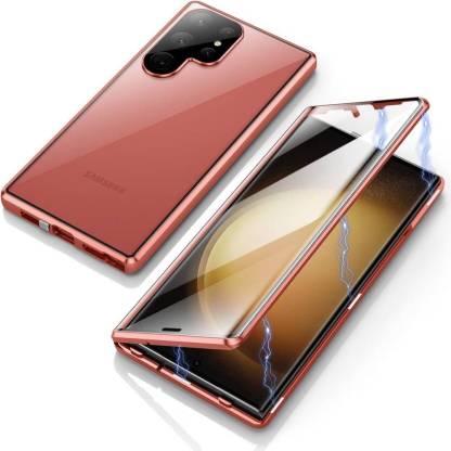 三星 新品上市 雙面鋼化玻璃磁吸手機殼