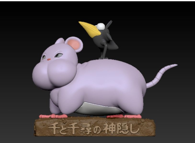 【預購】wawa工作室 宮崎駿桌面小擺件系類 睡眠/傲嬌坊寶寶-ZUIHANG SHOP