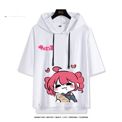 初音未來 連帽短袖T恤