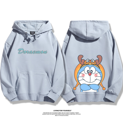 哆啦A夢聯名新款 親子情侶男女款連帽衛衣-ZUIHANG SHOP