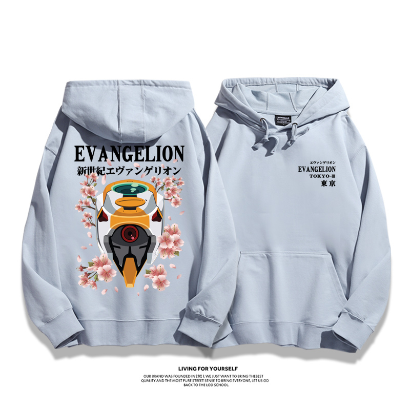 新世紀福音戰士新款 親子情侶男女款連帽衛衣-ZUIHANG SHOP