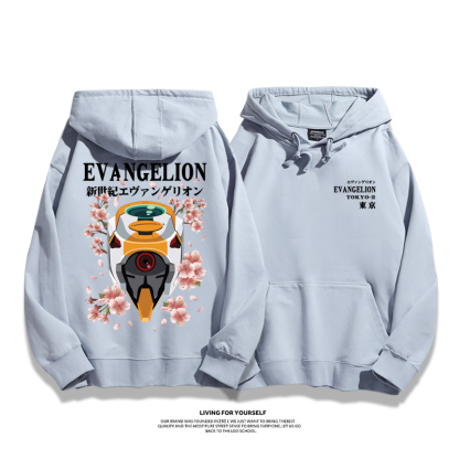 新世紀福音戰士新款 親子情侶男女款連帽衛衣-ZUIHANG SHOP