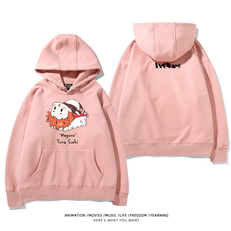 排球少年新款 親子情侶男女款連帽衛衣-ZUIHANG SHOP