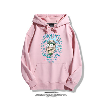 瑞克和莫蒂新款 親子情侶男女款連帽衛衣-ZUIHANG SHOP