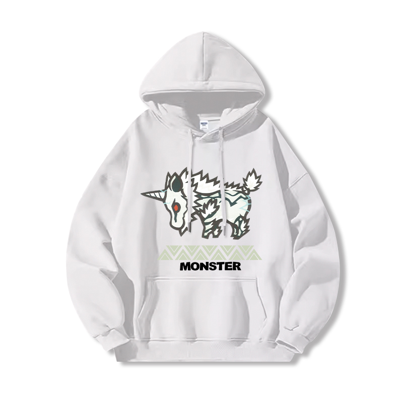 Monster Hunter Rise魔物獵人新款 親子情侶男女款連帽衛衣-ZUIHANG SHOP