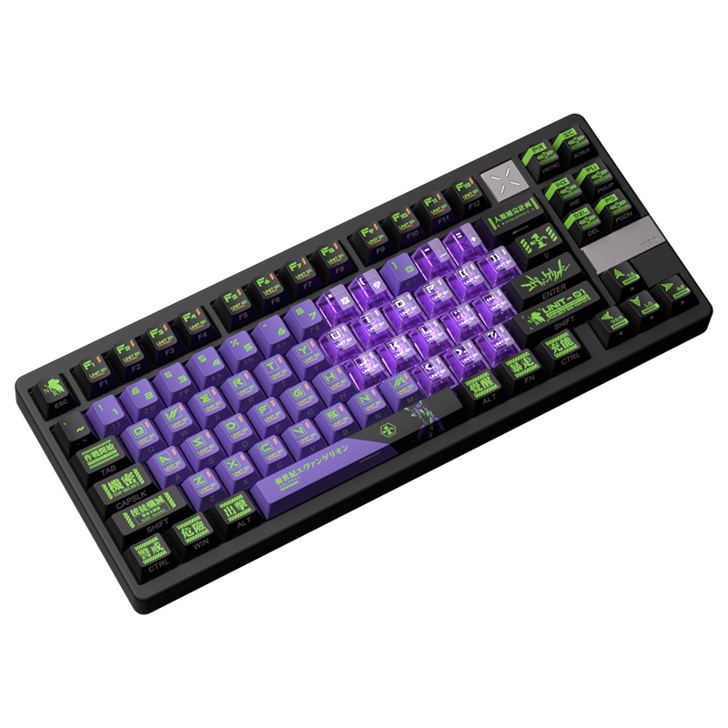 初號機 250鍵 大全套雙刻透光PBT鍵帽-ZUIHANG SHOP