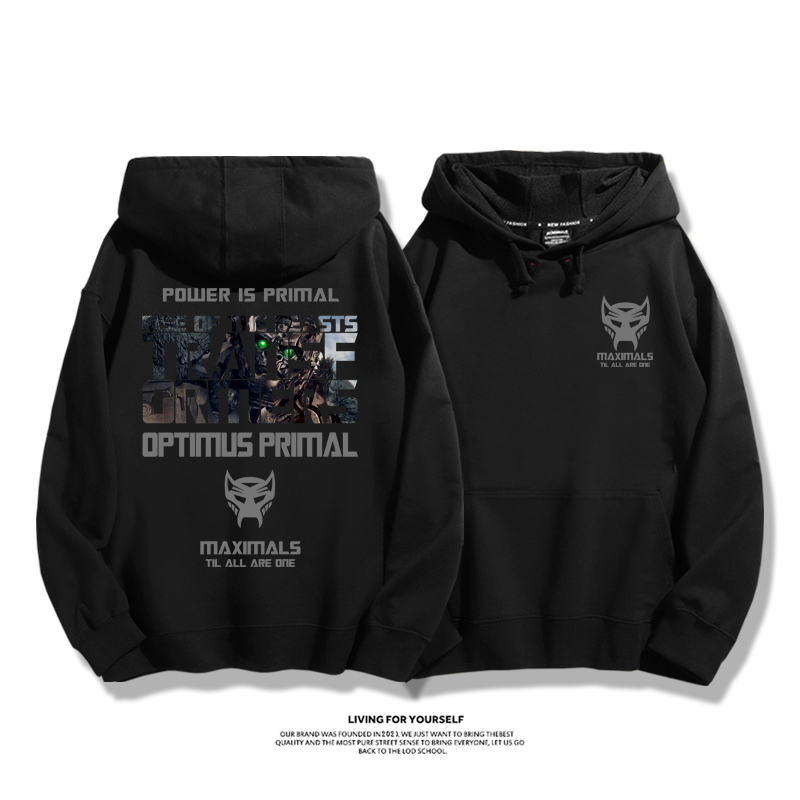 變形金剛新款 親子情侶男女款連帽衛衣-ZUIHANG SHOP