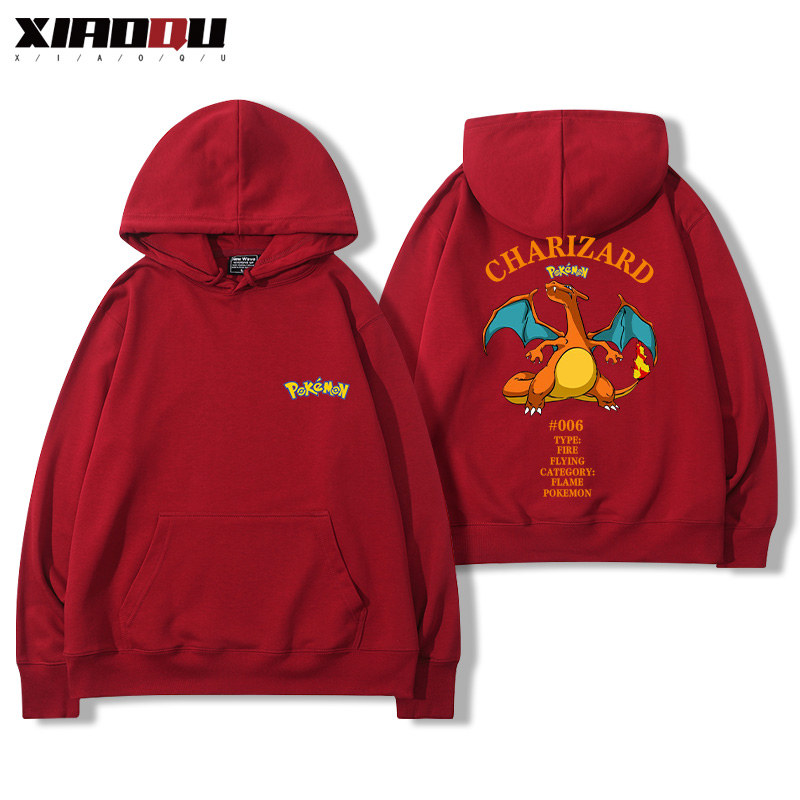 寶可夢新款 親子情侶男女款連帽衛衣-ZUIHANG SHOP