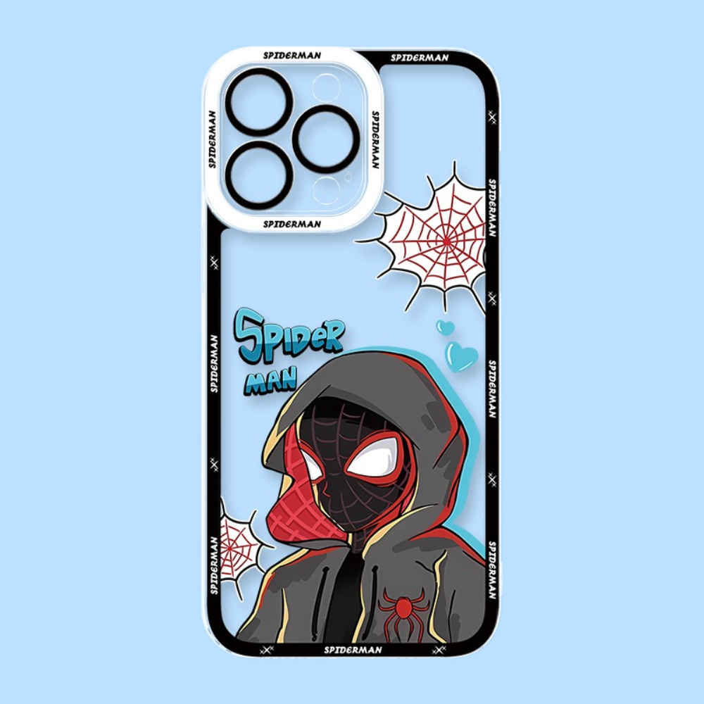 蜘蛛俠天使眼透明防摔軟殼-ZUIHANG SHOP