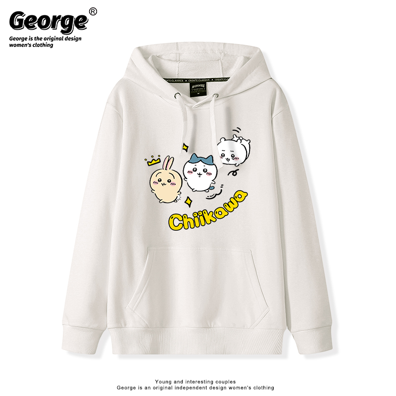 Chiikawa新款 親子情侶男女款連帽衛衣-ZUIHANG SHOP