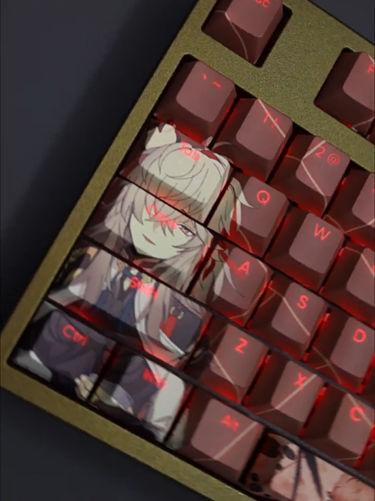 景元透光RGB108鍵標準配列衛星軸鍵帽