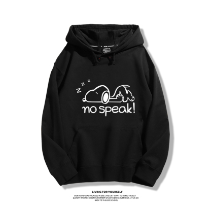 史努比 秋冬新款 親子情侶男女連帽衛衣