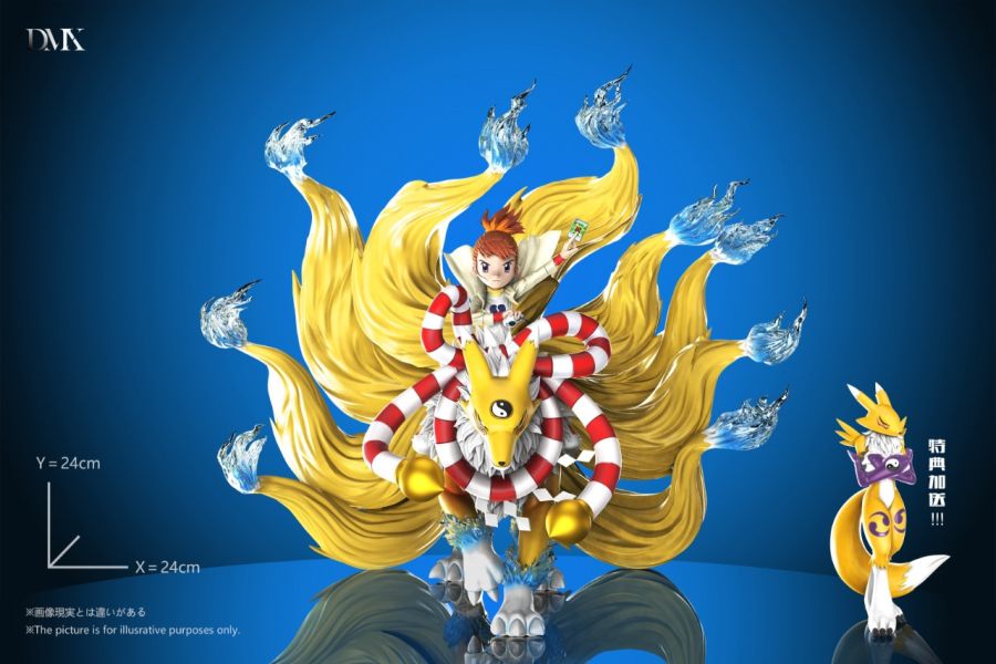 【預購】DMX STUDIO 數碼寶貝三代 九尾狐&留姬&妖狐獸